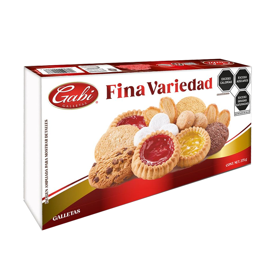 MARINELA GABY FINA VAR 1/375gr (Caja:12pz)