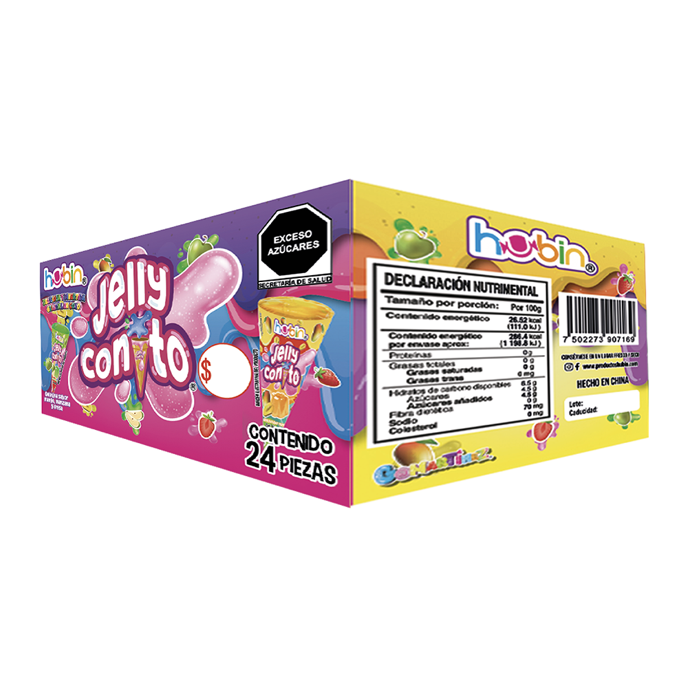 HUBIN JELLY CONITO 1/24pzs (Caja:12dsp)
