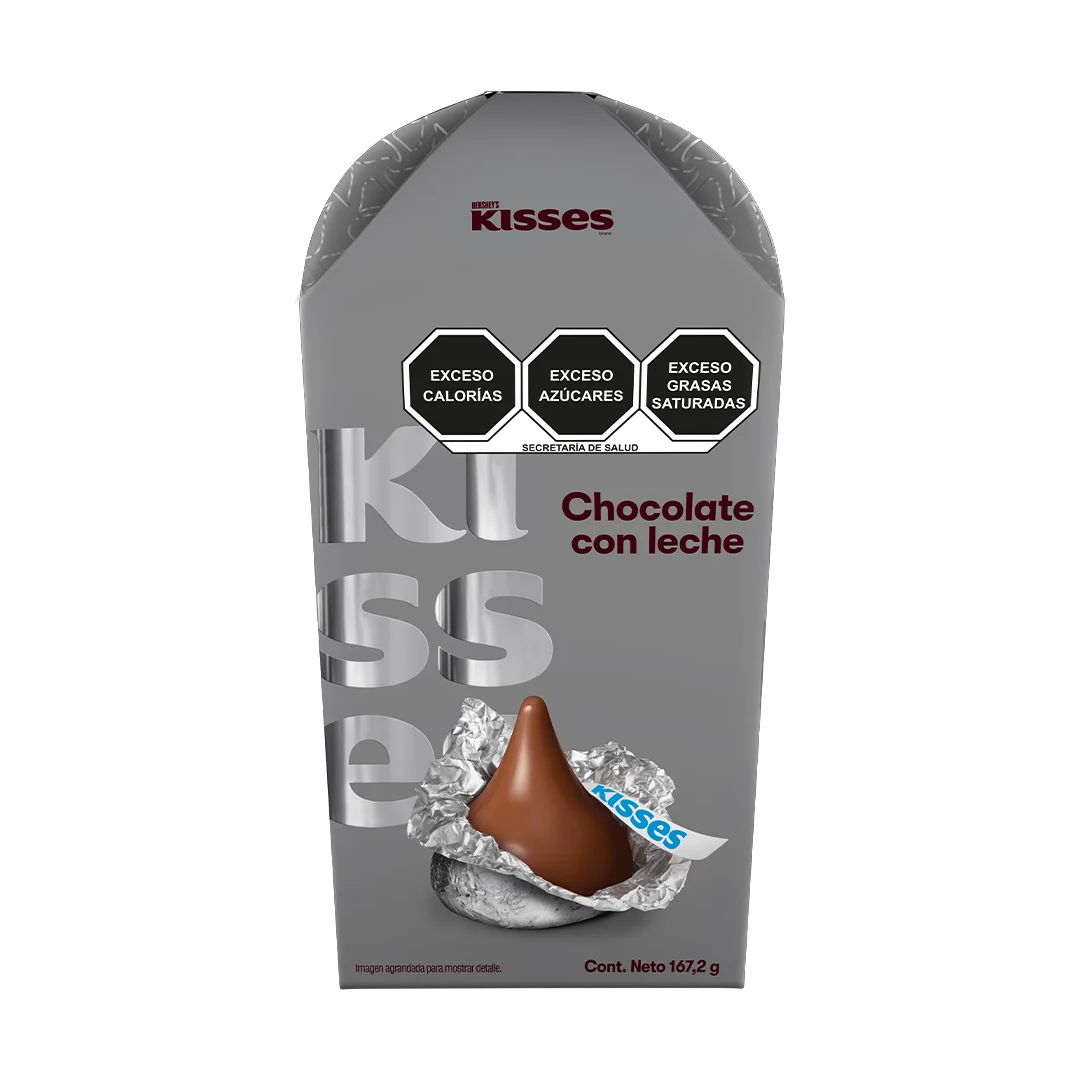 HSY KISS LEC CAJA REG GIG 1/167.2gr (Caja:12pz)