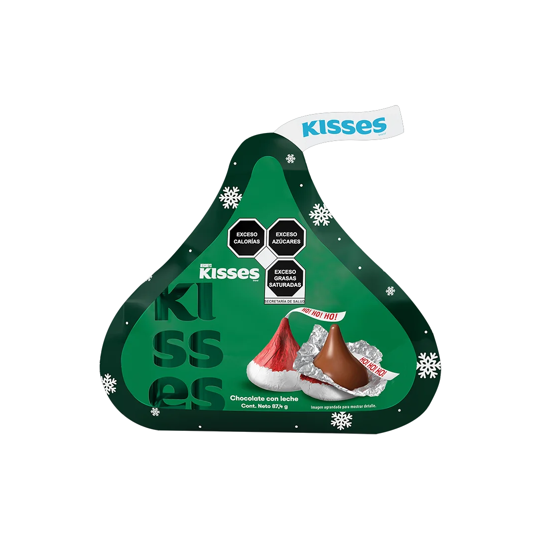 HSY KISSES SHAPE 1/87.4gr (Caja:18pzs)