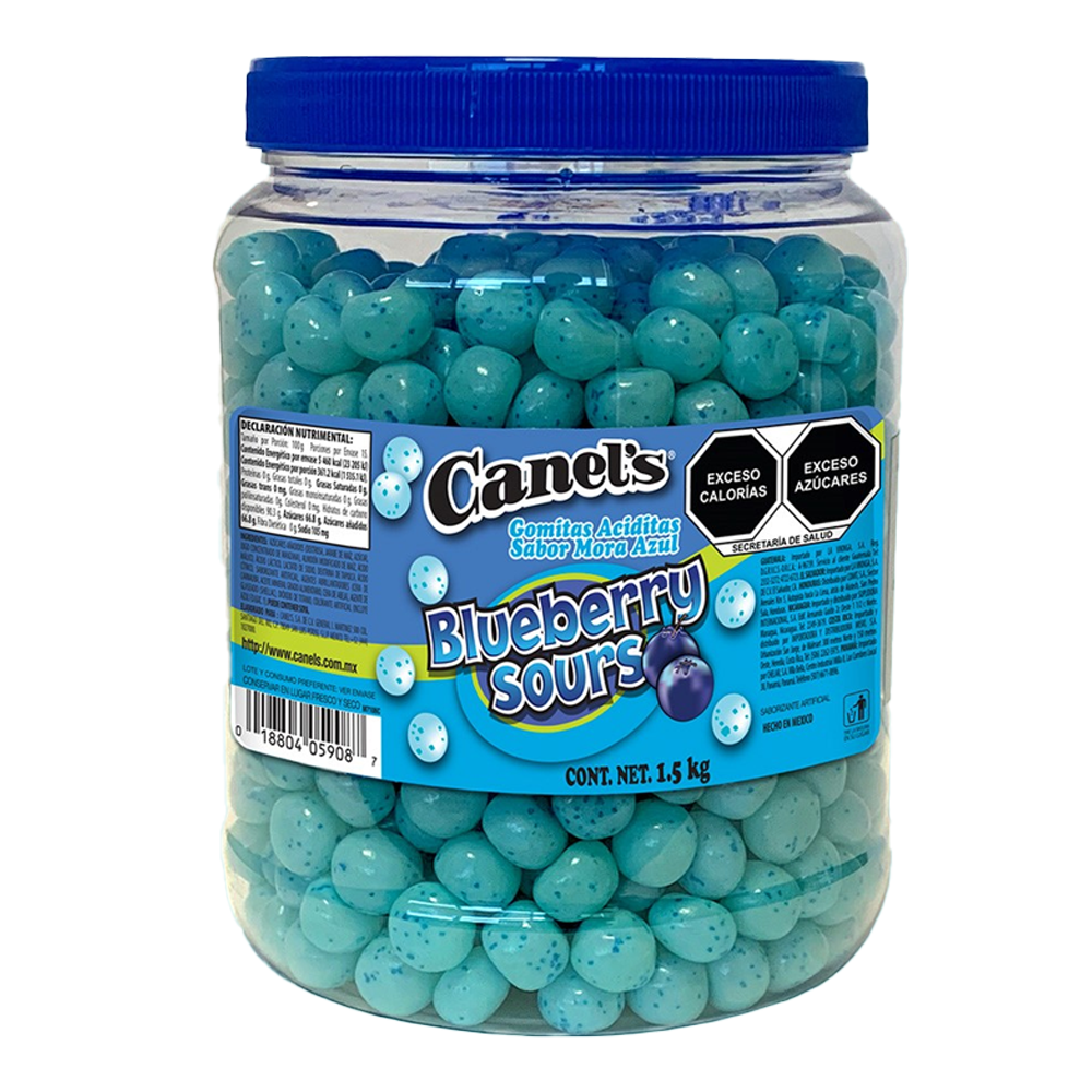 Canels Blueberry Sours Jarra 1.5 Kilogramos