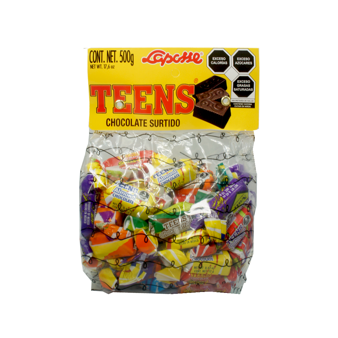 LAPOSSE CHOCOLATE TEENS 6/500G