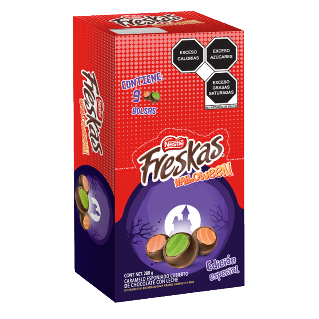 NESTLE FRESKAS HALLOWEEN 1/9pzs (Caja:16dsp)