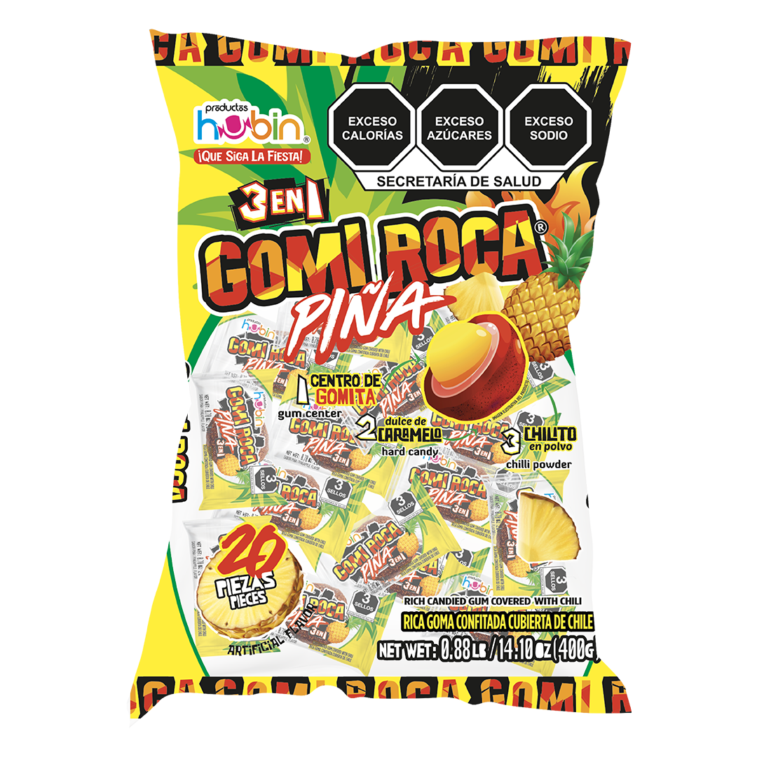Hubin Gomi Roca Piña 20 Piezas