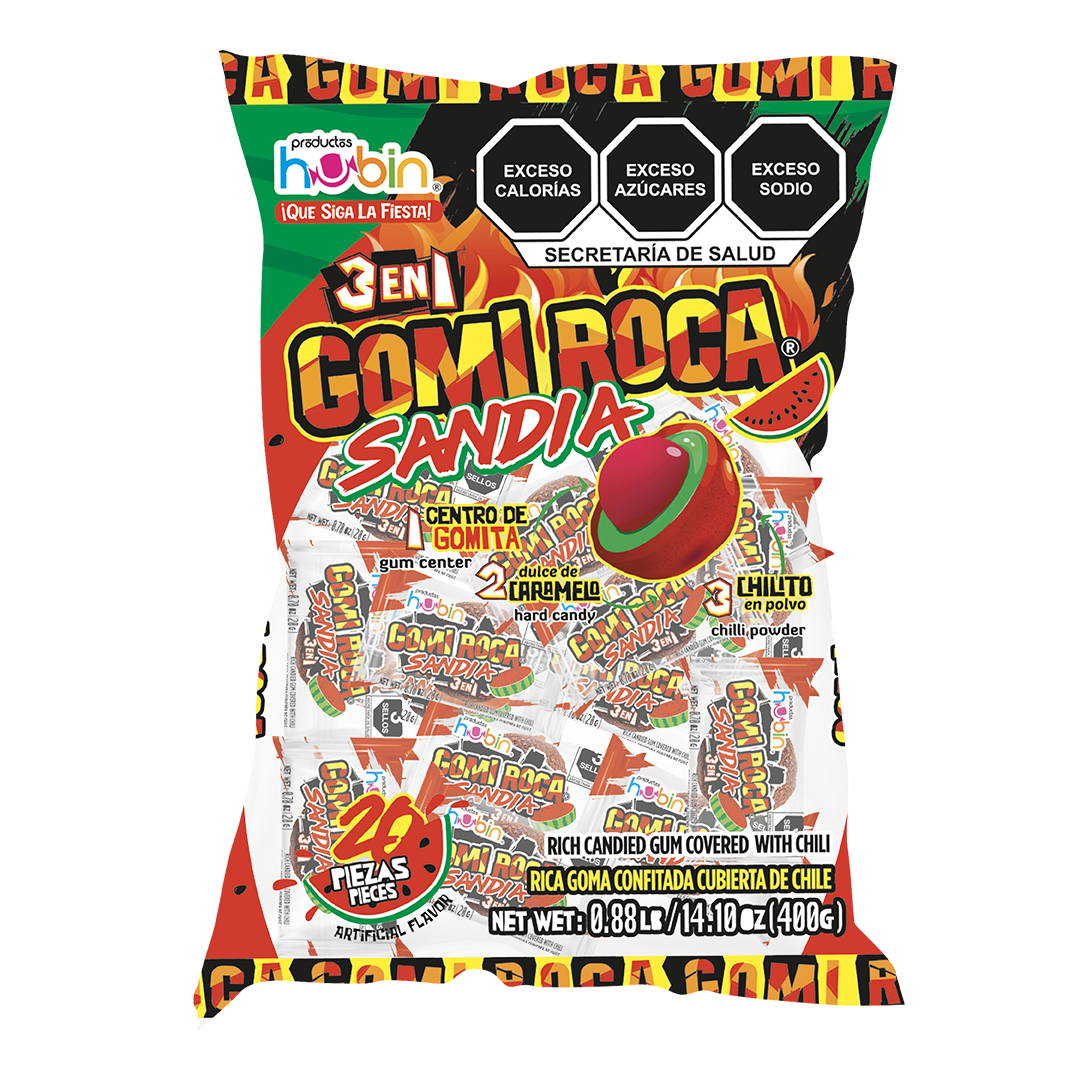 Hubin Gomi Roca Sandia 20 Piezas