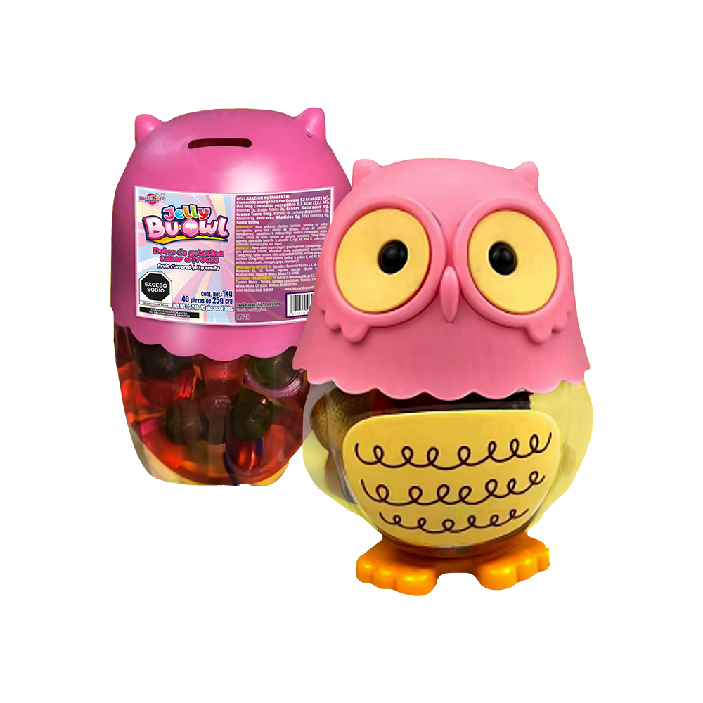 DULCIBARR JELLY BU-OWL 1/40pz (Caja:6vit)