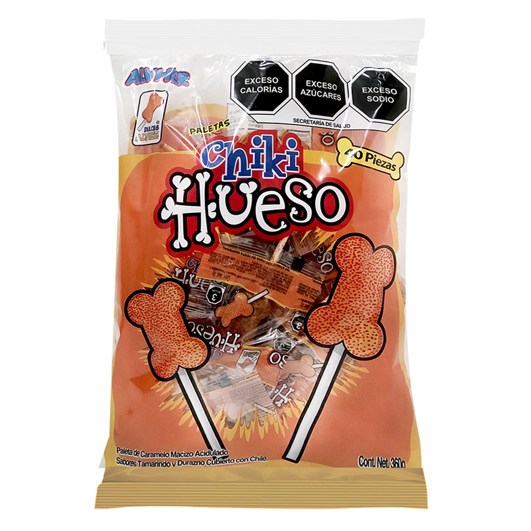 ALVHER PAL CHIKI HUESO 1/40pz (Caja:32dsp)