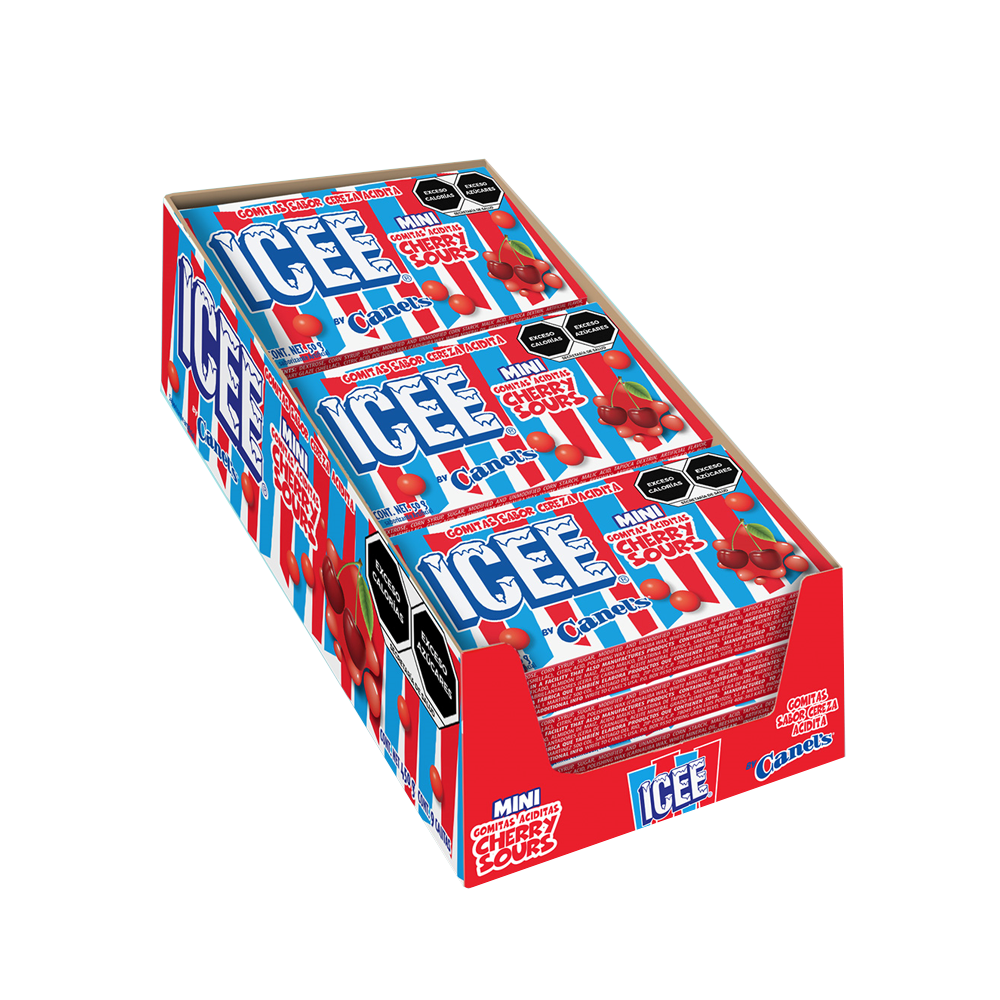 CANEL'S MINICHERRY ICEE KS 1/85gr (Caja:11dsp)