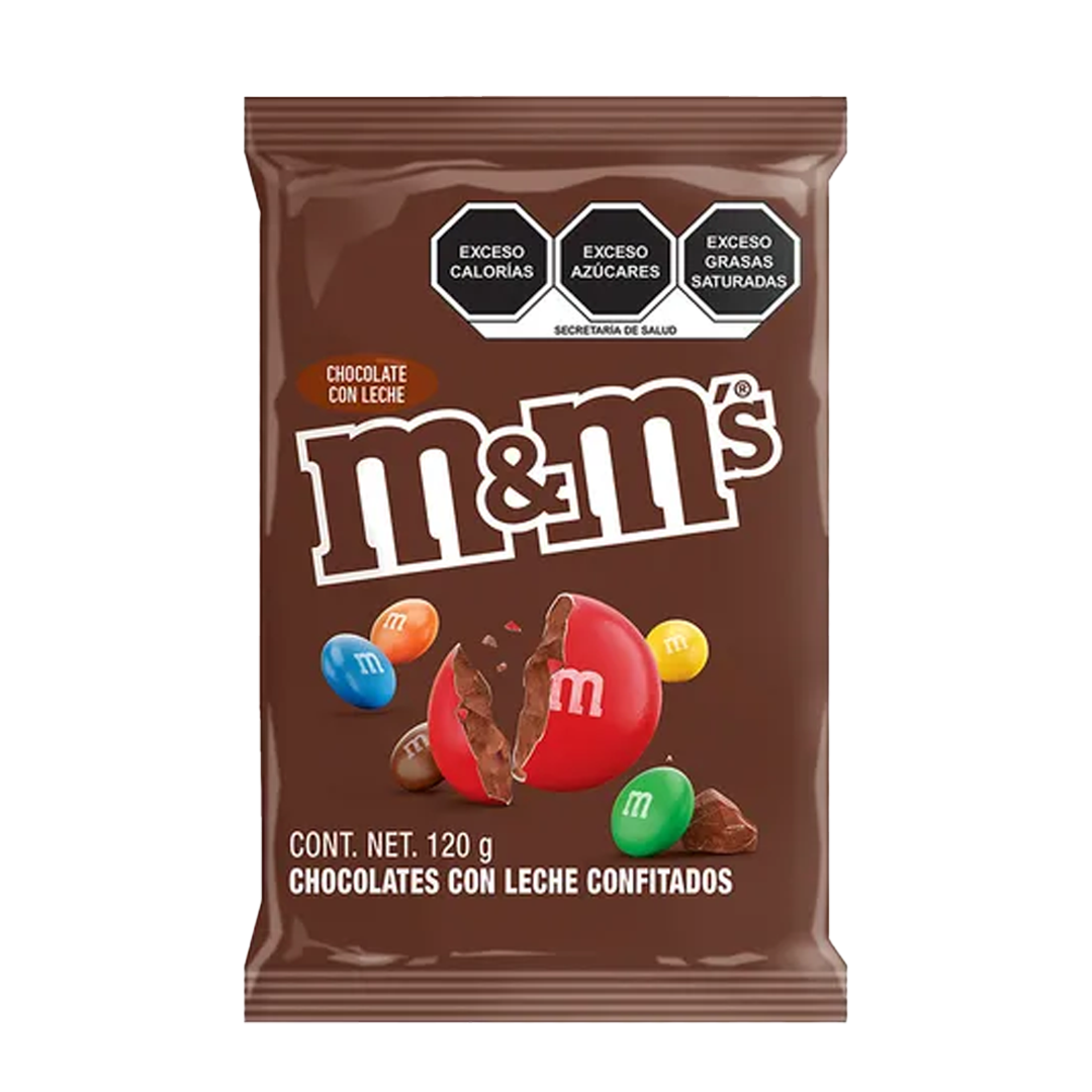 EFFEM M&M´S MEGA BAG CHOCOL. 120grs (Caja:12dsp)