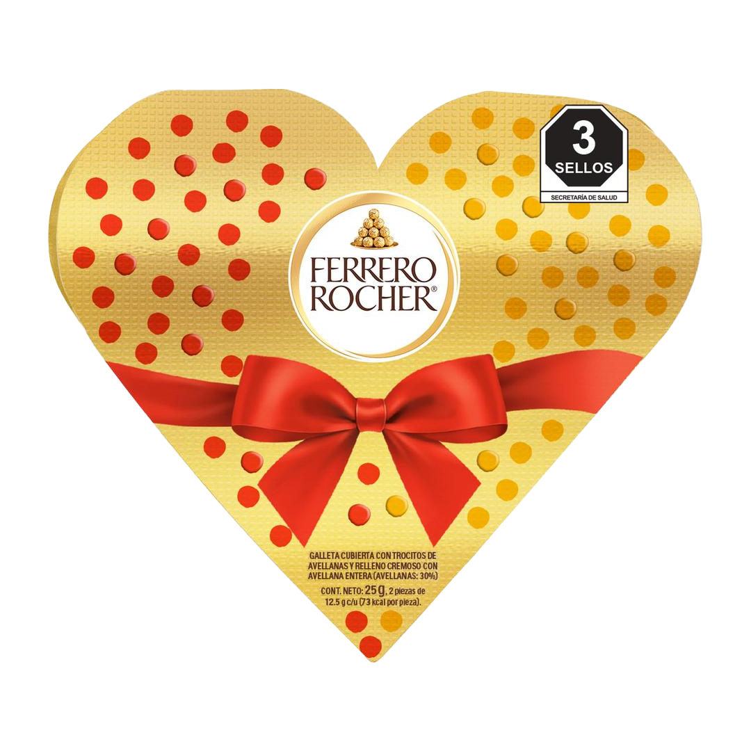 FERRERO CORAZON T2 1/2pzs (Caja:16dsp)