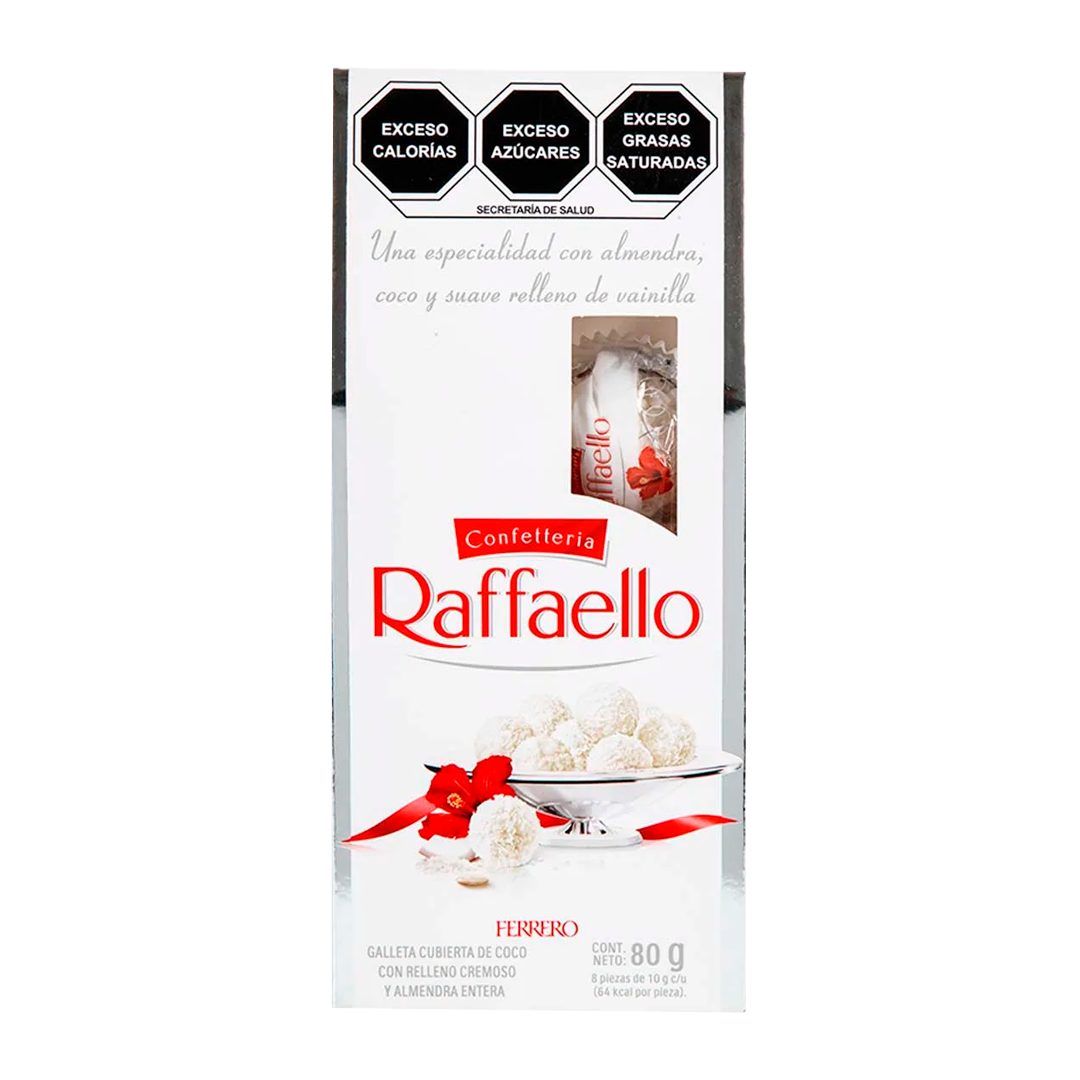 FERRERO RAFAELLO BL T8 1/8pz (Caja:6dsp)