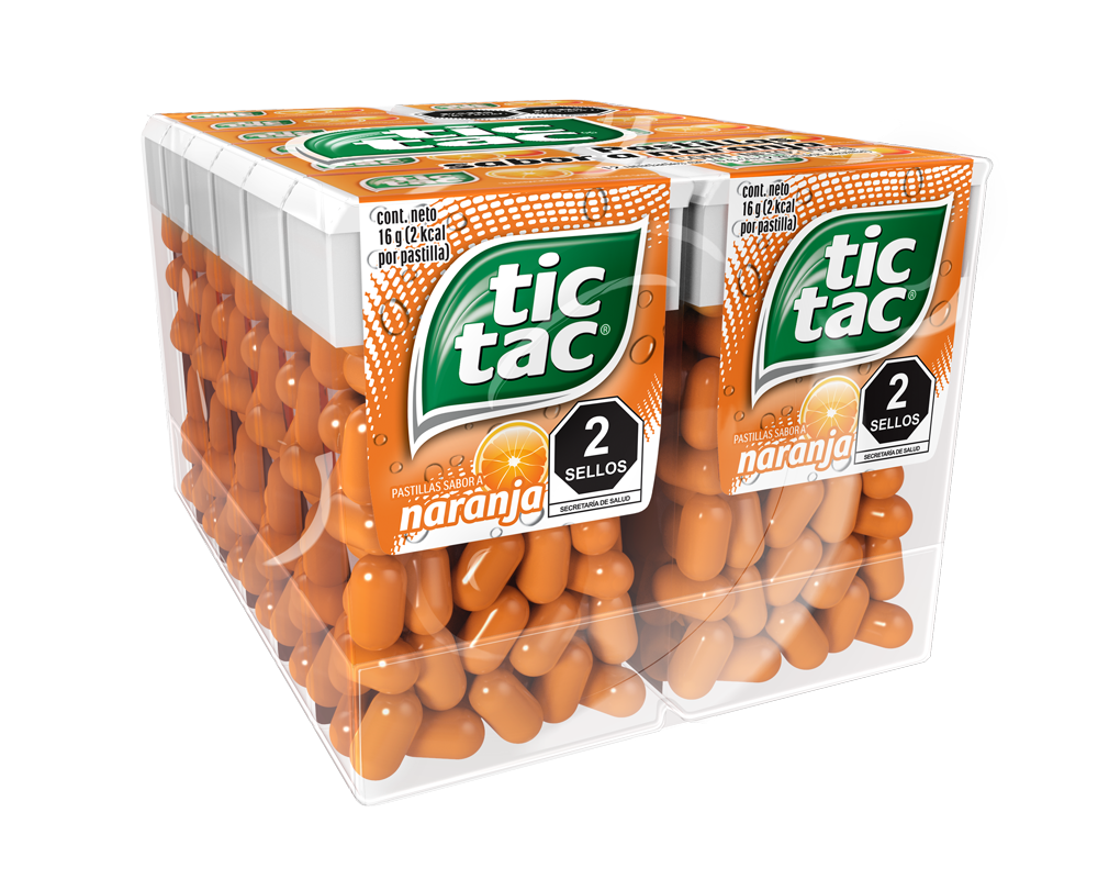 TIC TAC NARANJA 1/12pz (Caja:12dsp)