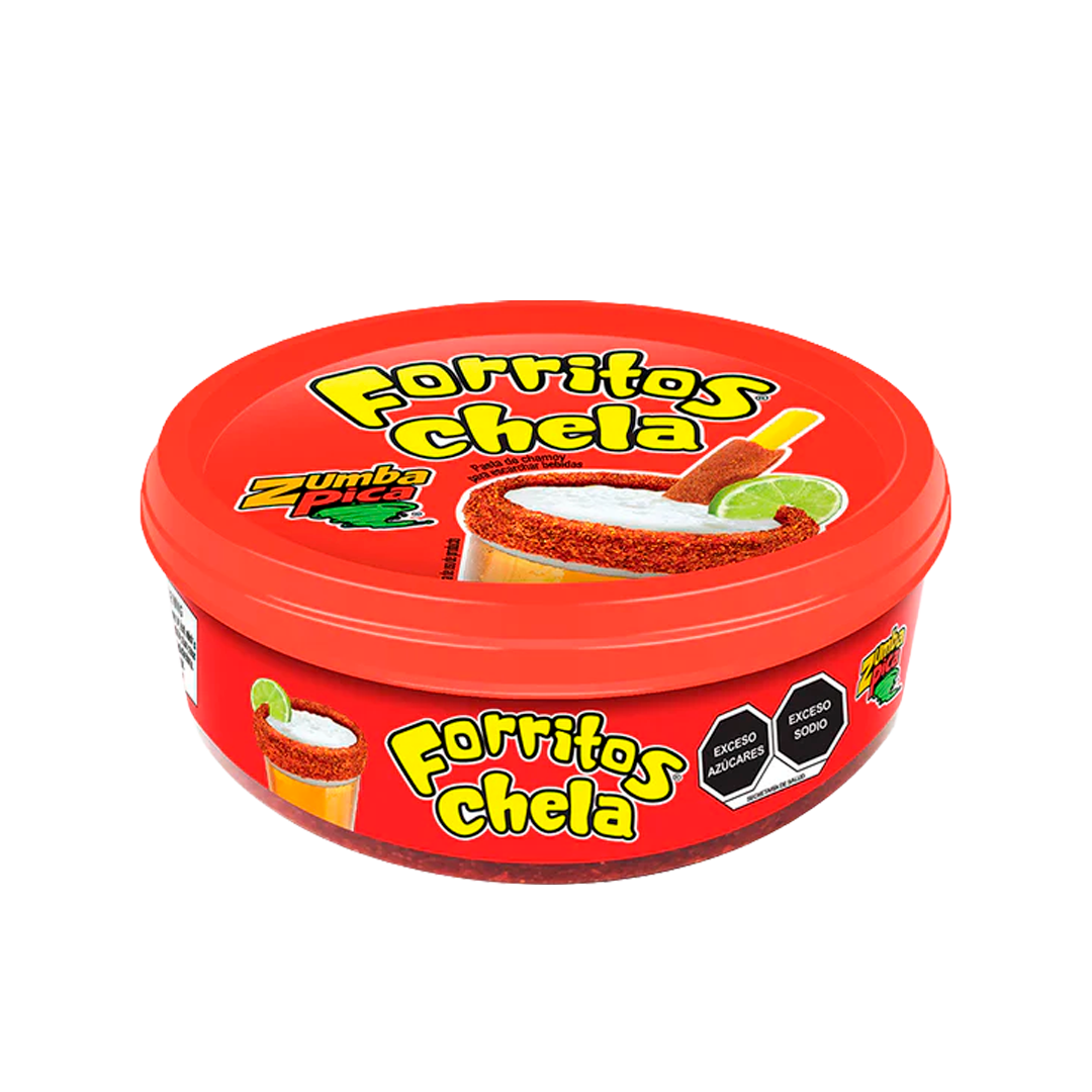 ZUMBA FORRITOS CHELA 1/227gr (Caja:16pz)