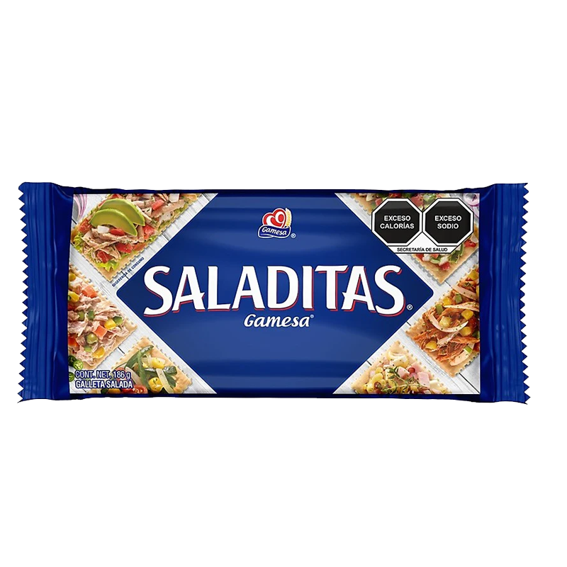 GAMESA SALADITAS 1/186gr Caja:12dsp)