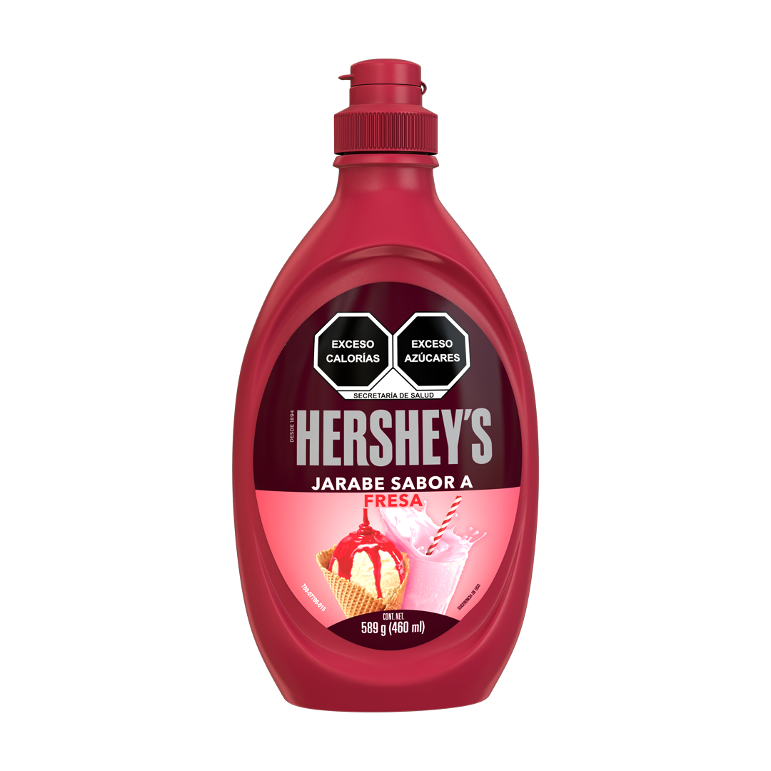 HSY SYRUP FRESA 1/589gr (Caja:6pz)