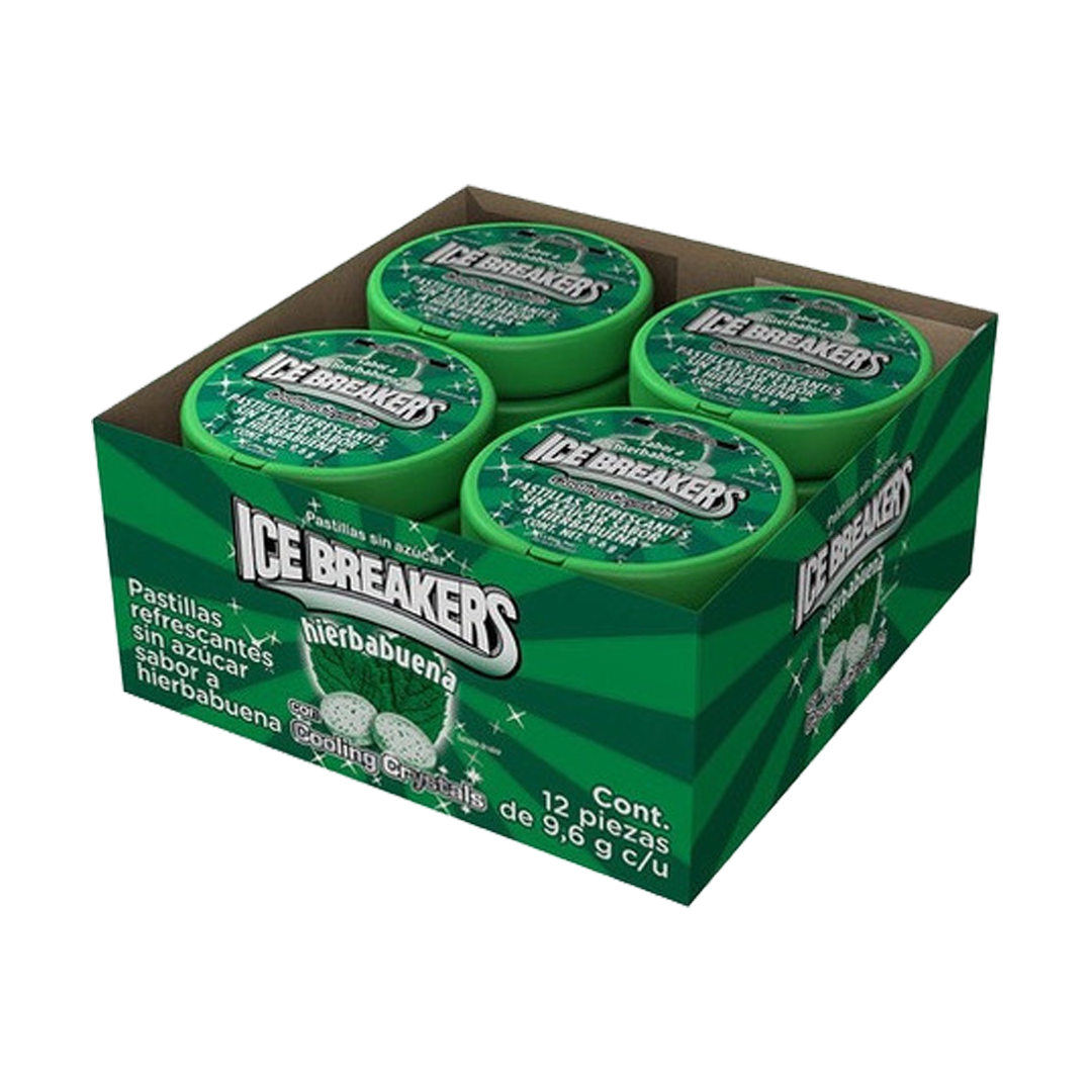HSY ICE BREAKER HIERBA 9.6gr 1/12pz (Caja:8dsp)