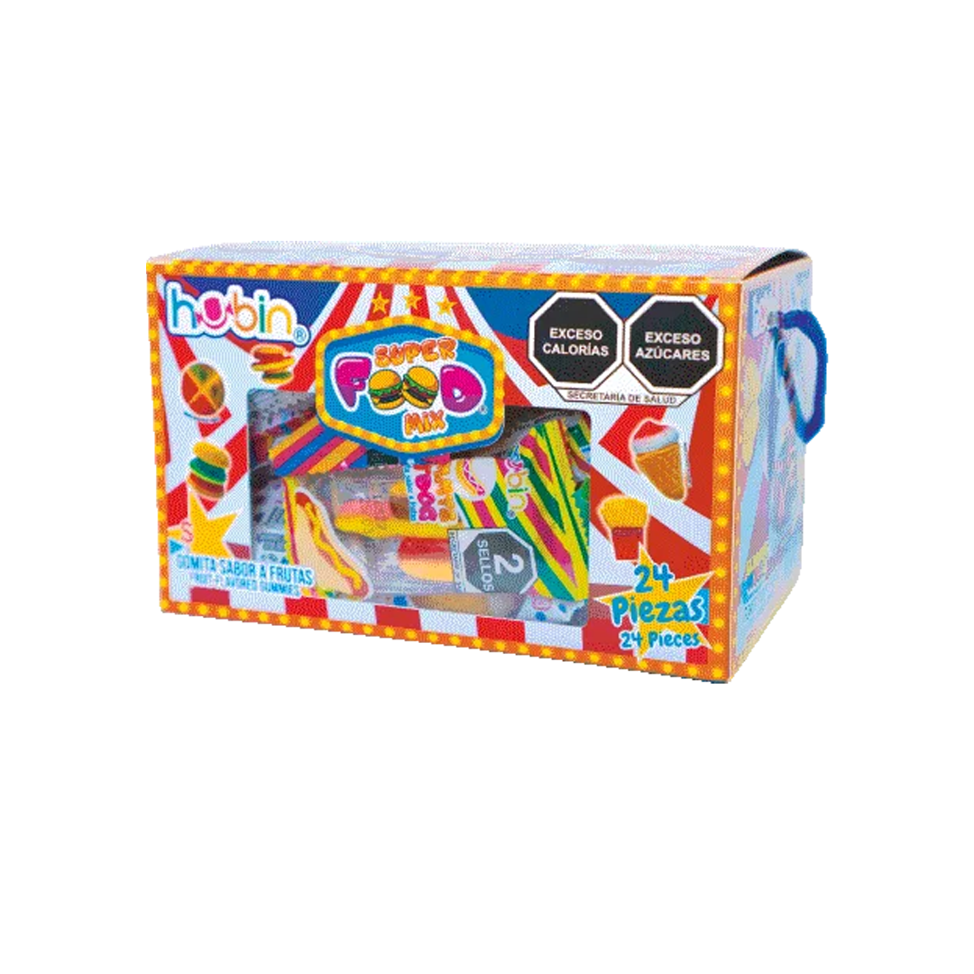 HUBIN SUPER FOOD MIX DISPLAY 1/24pzs (Caja:12dsp)