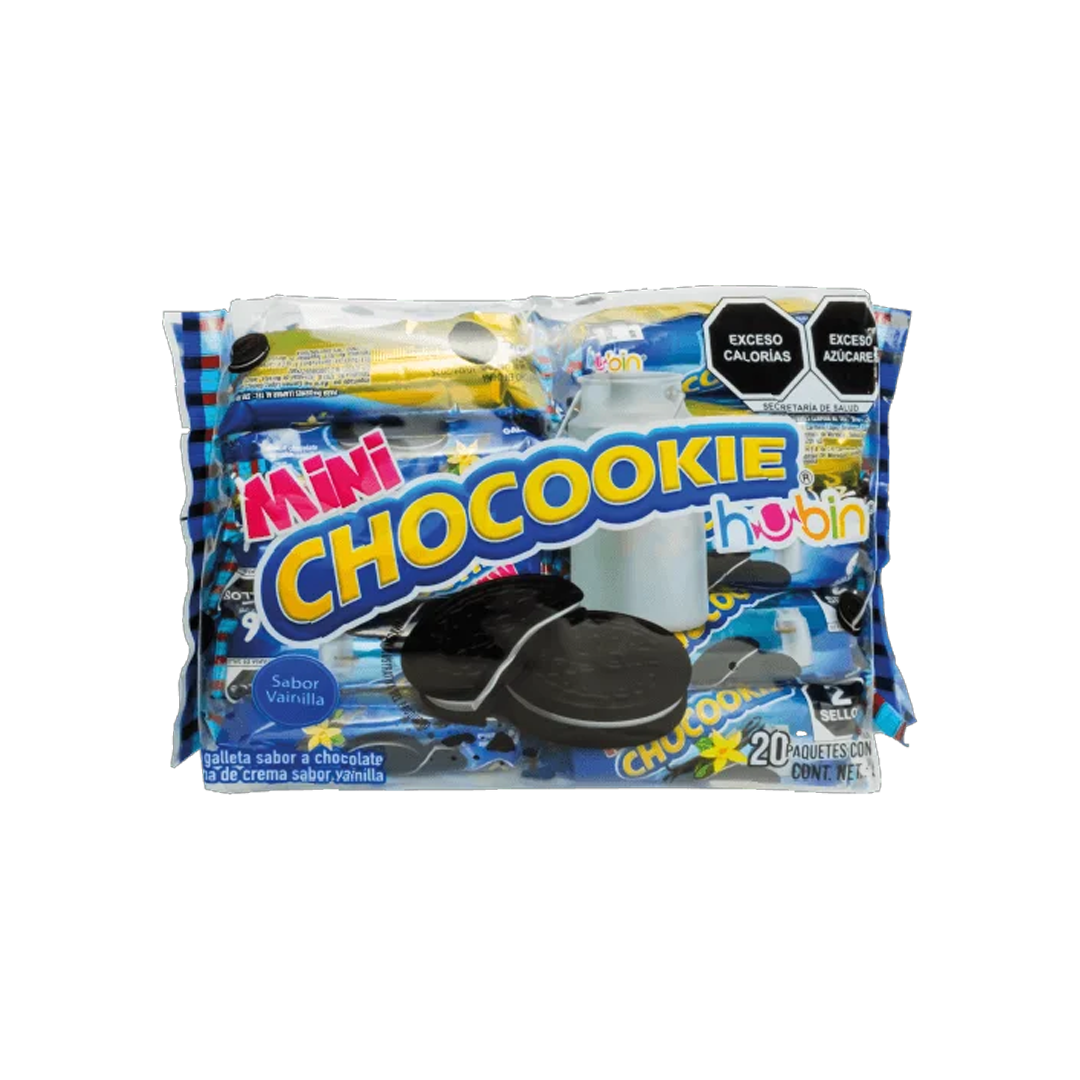 HUBIN CHOCOOKIE CHOCO 1/20pzs (Caja:15dsp)