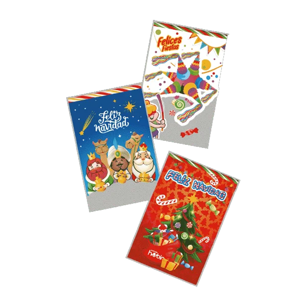 HUBIN BOLSA NAVIDEÑA GDE 1/25pzs (Caja:60dsp)
