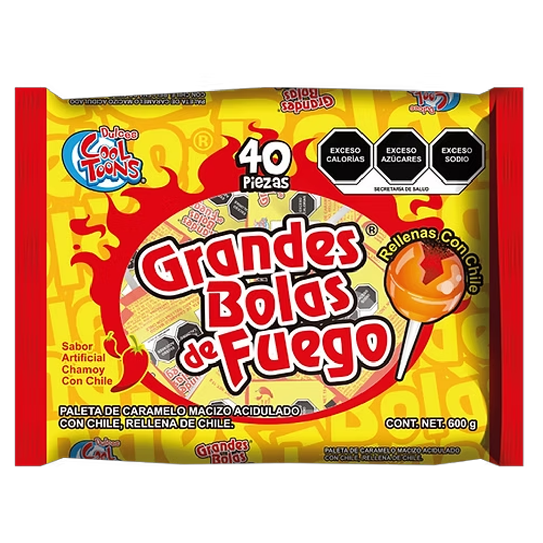 PAL. BOLA DE FUEGO CHAMOY 24/40/15GRS