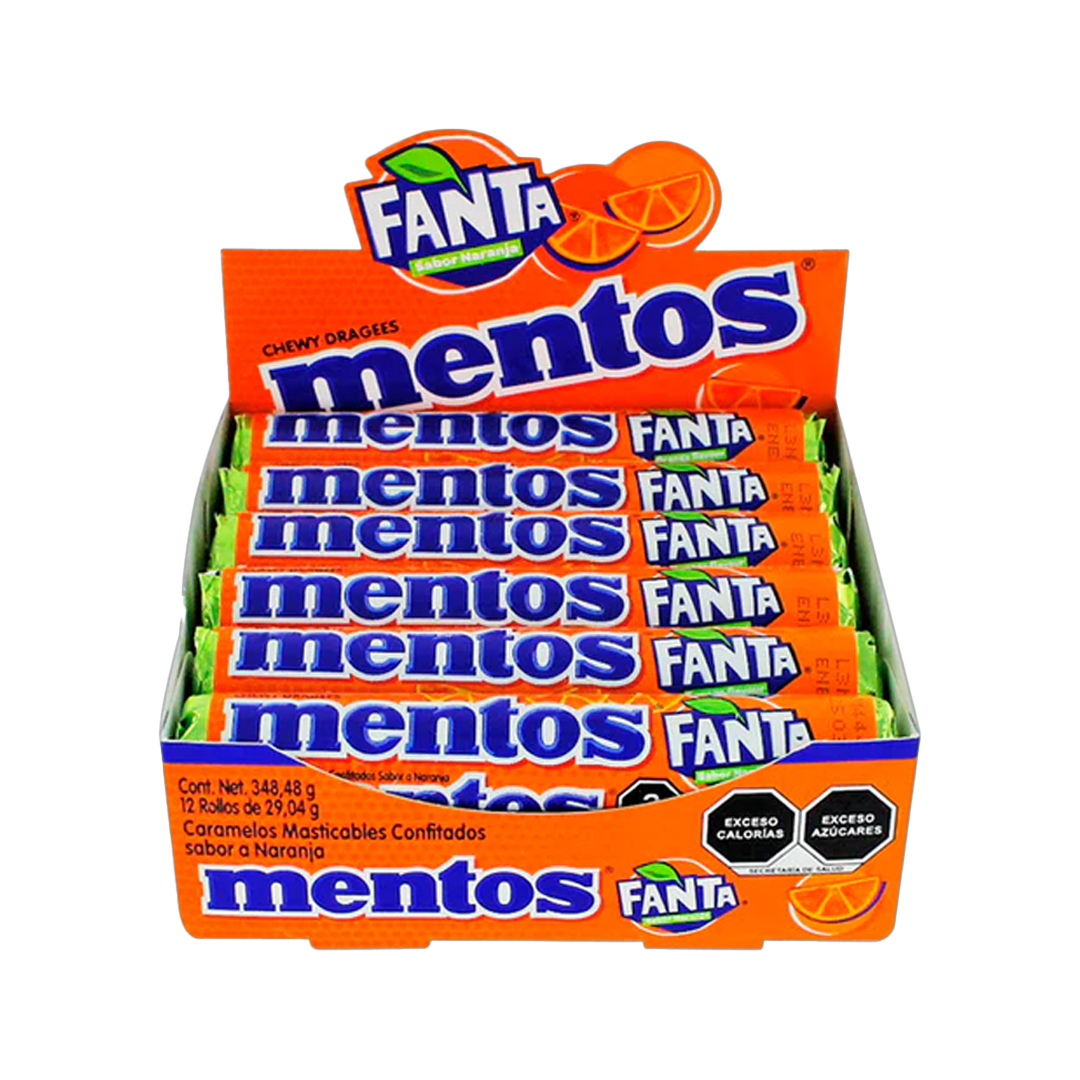 MENTOS  ROLL FANTA 1/12pz (Caja:16dsp)