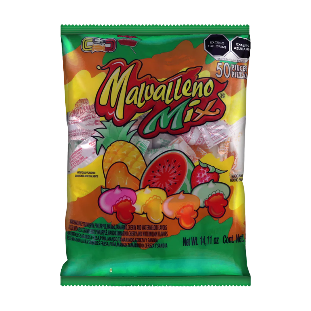 CANDYPOP MALVALLENO MIX 1/50pz (Caja:12dsp)