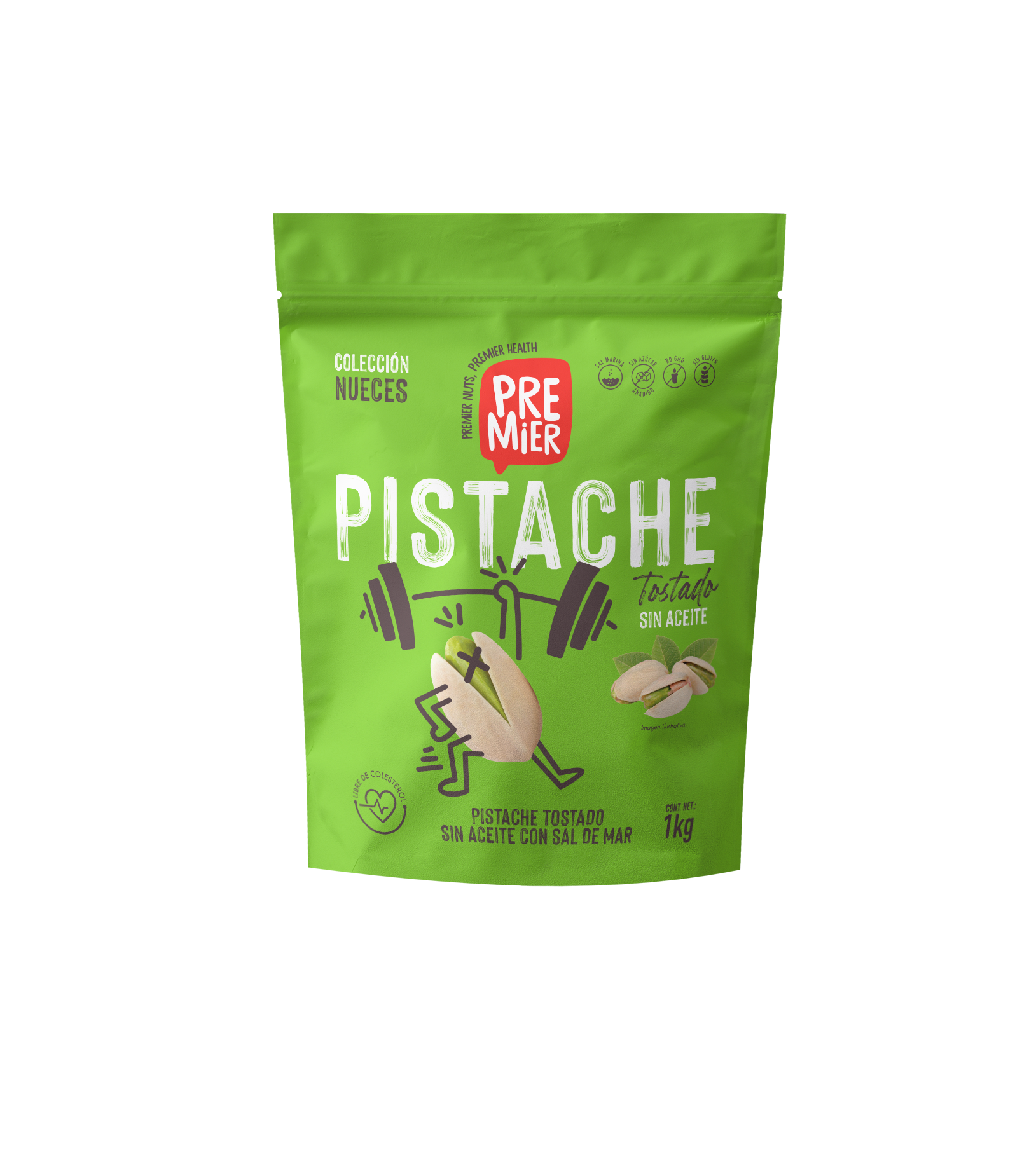 PREMIER PISTACHE 1/1K (Caja:10pzs)