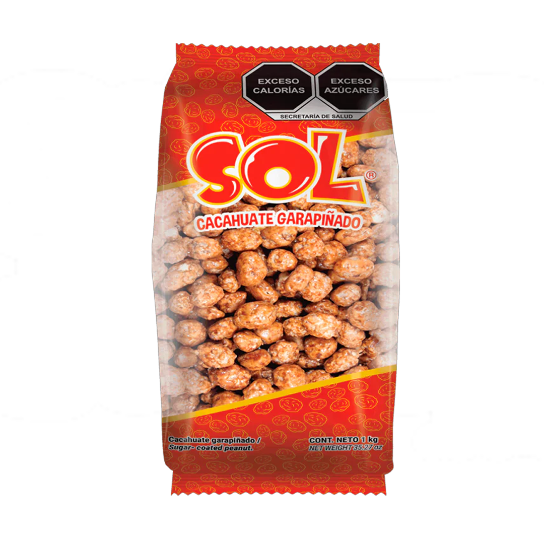 SOL GARAPIÑADO AJONJOLI 1/1KG (Caja: 30dsp)