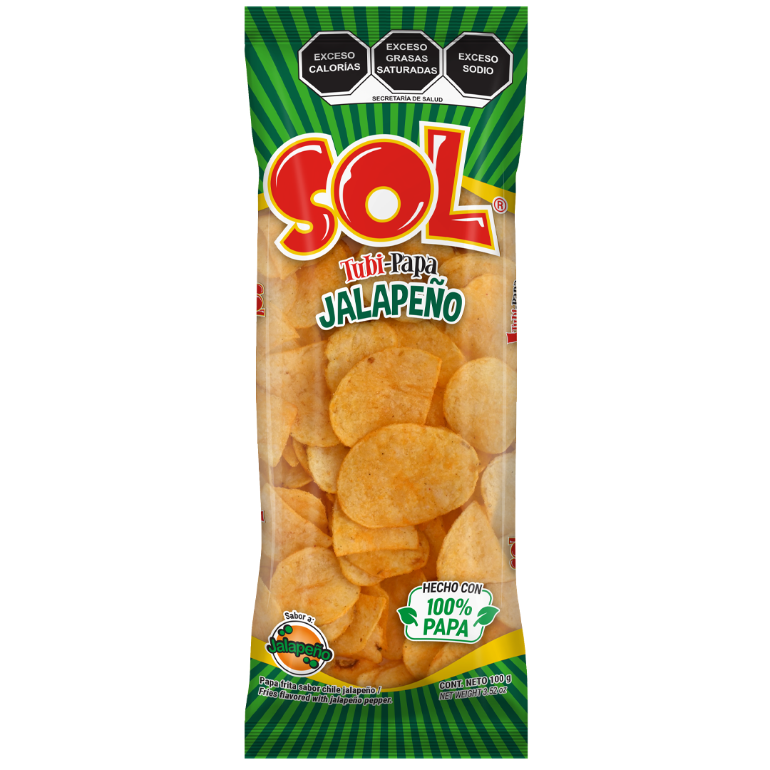 SOL TUBIPAPA JALAPEÑO 1/100grs (Caja: 40dsp)
