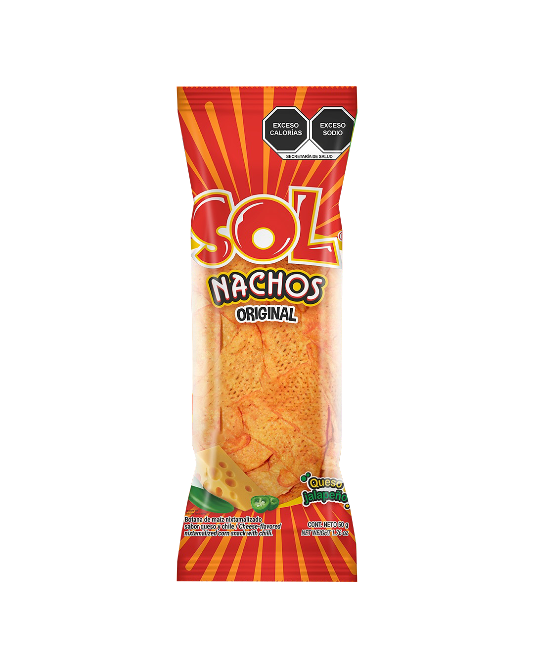 SOL NACHO ORIGINAL 1/50gr (Caja:60pzs)