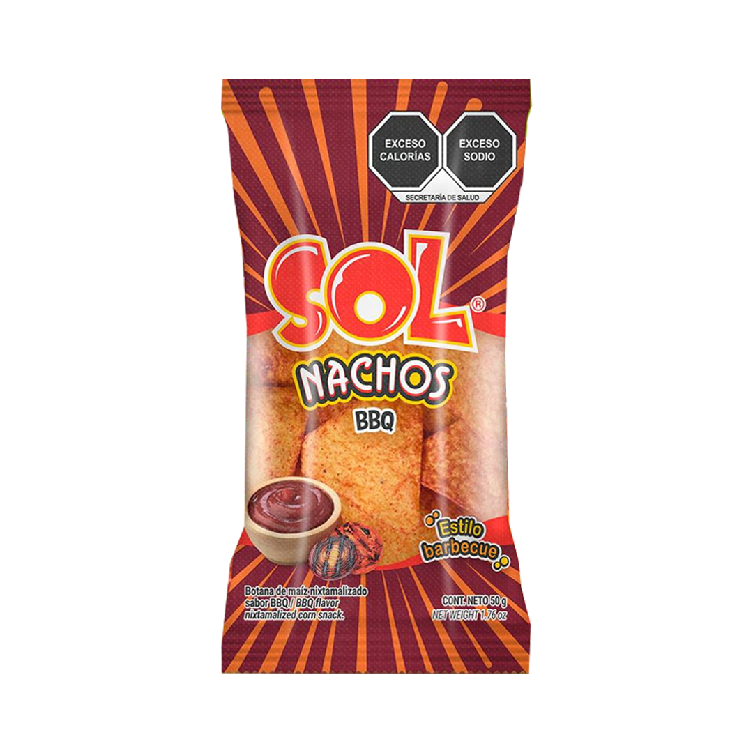 SOL NACHO BBQ 1/50gr (Caja:60pz)