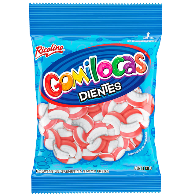 RICOLINO GOMA DIENTES 1/1K (Caja:10dsp)