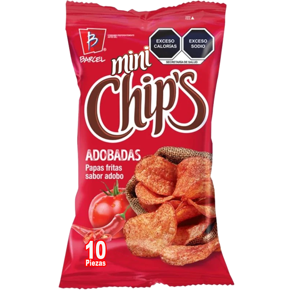 BARCEL CHIPS TENPACK ADOB 1/10pzs (Caja:4dsp)