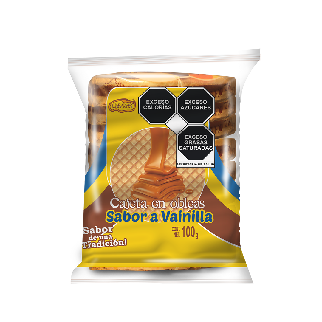 CABADA OBLEA VAINILLA MINI 1/12pz (Caja:48dsp)