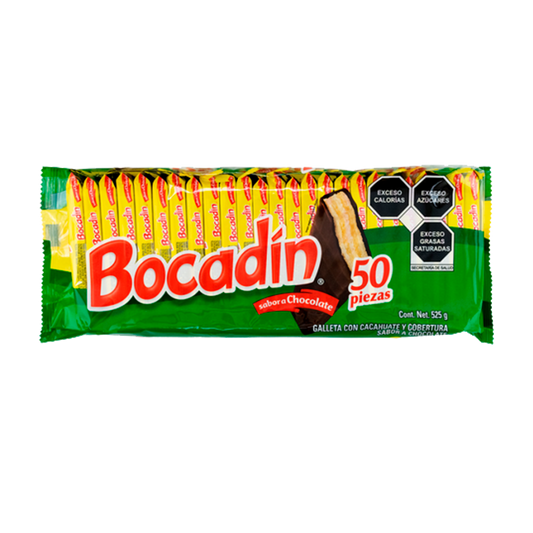 MARINELA BOCADIN CHOC 1/50pz (Caja:12dsp)