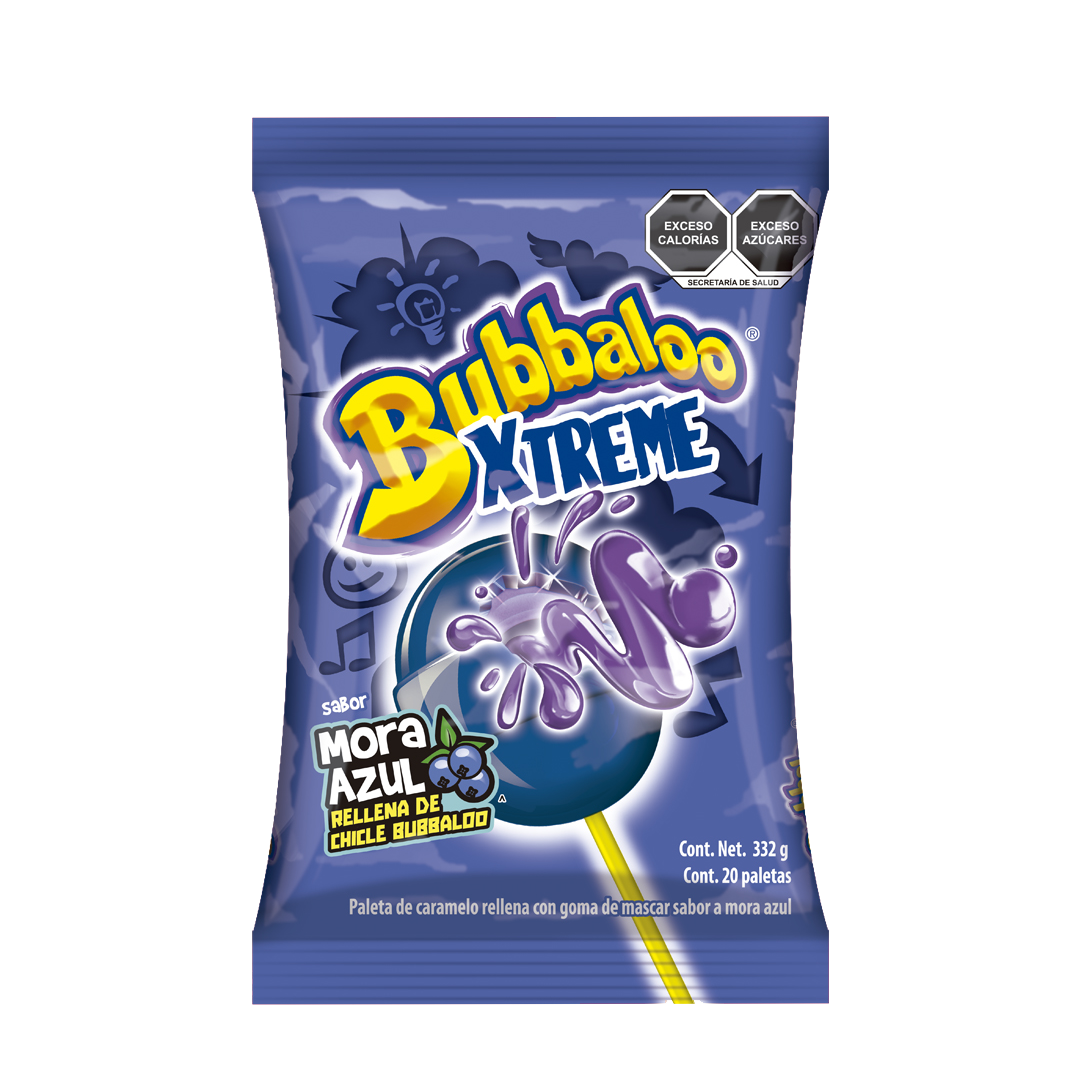 MOZ PAL BUBAXTREME MORA 1/20pz (Caja:16dsp)