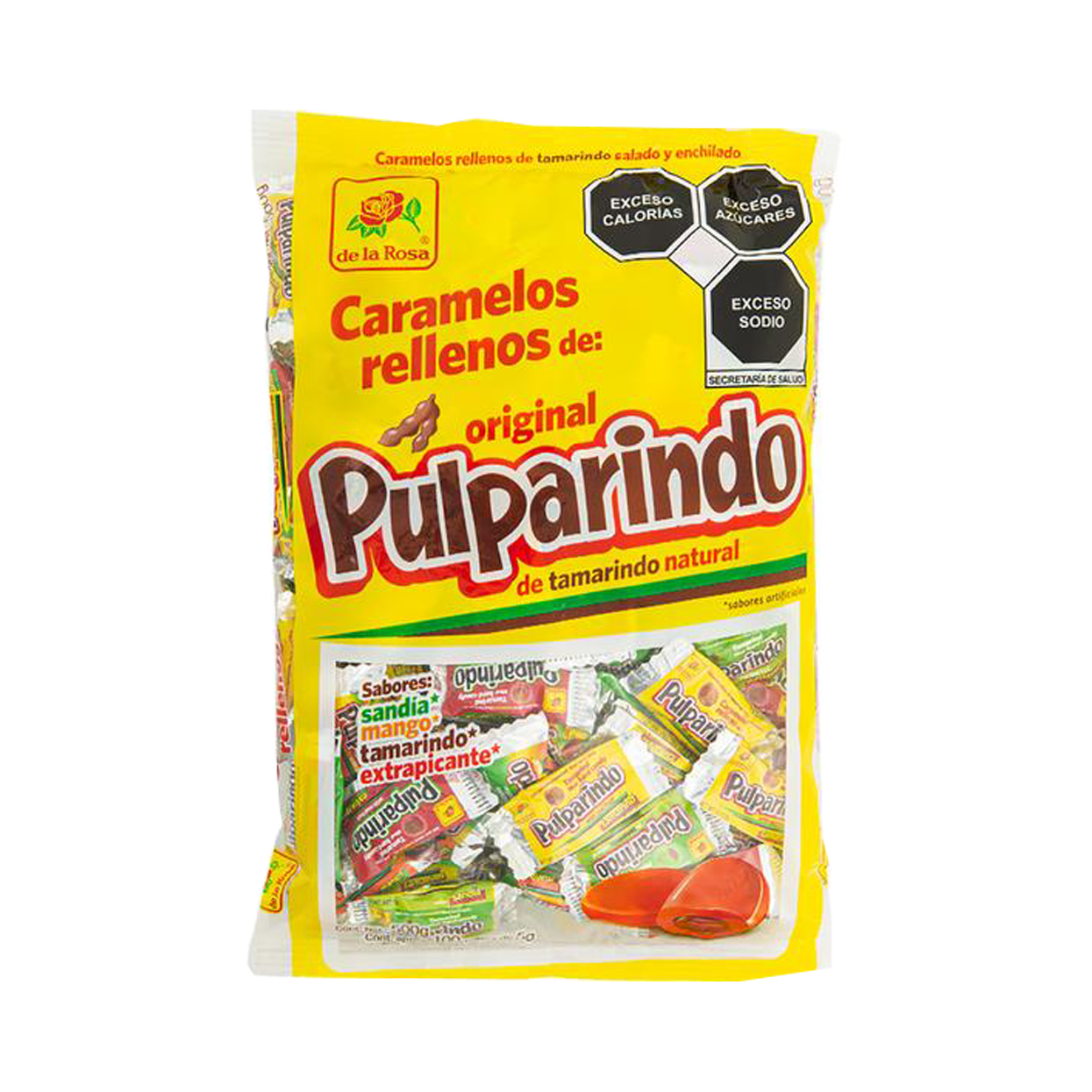 DLR CARAMELO PULPARINDO 1/100pz (Caja:24dsp)