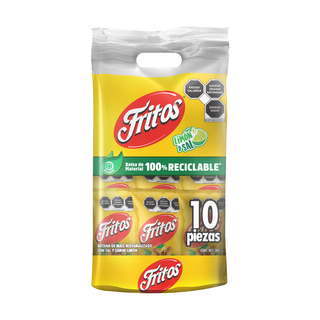 SABRITAS FRITOS SAL TPACK 1/10pz (Caja:6dsp)