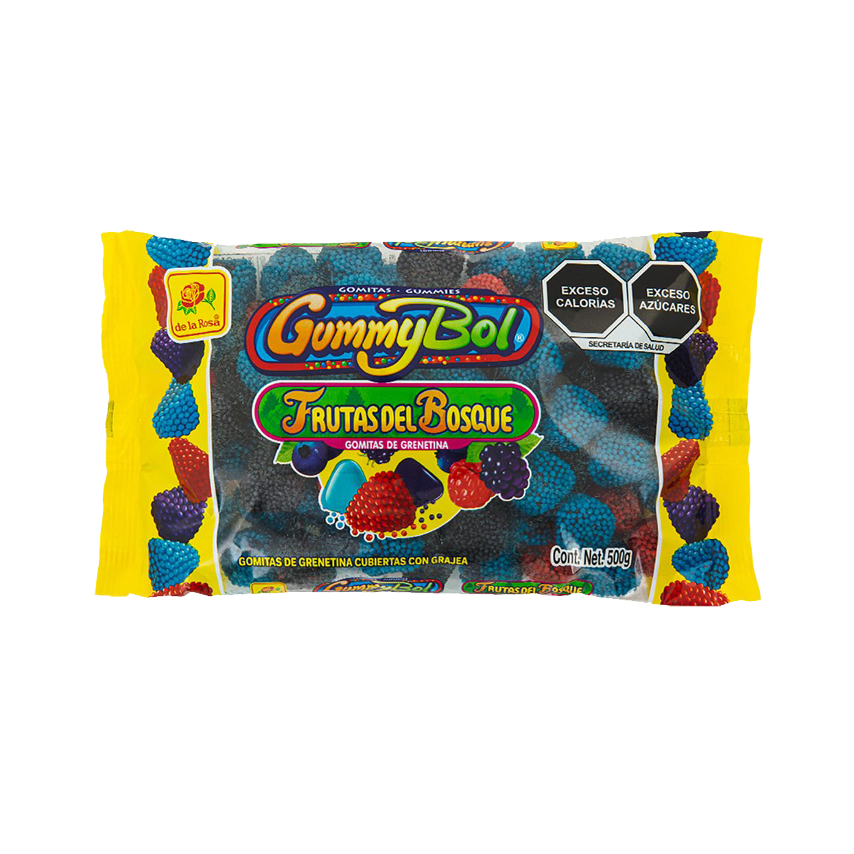 DLR GOMA FRUTAS DEL BOSQUE 1/500gr (Caja:16dsp)