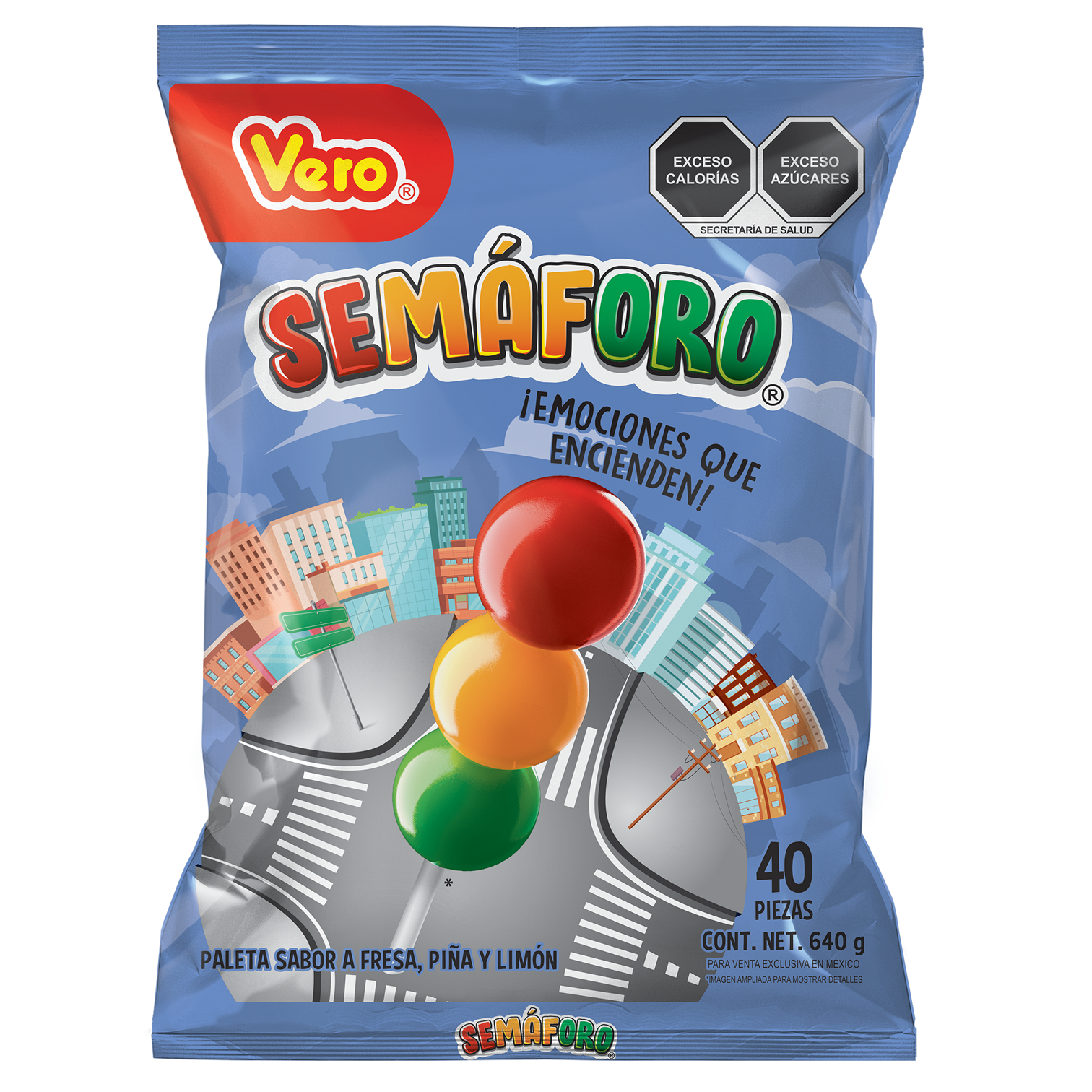 VERO PAL SEMAFORITO 1/40pz (Caja:24bl)