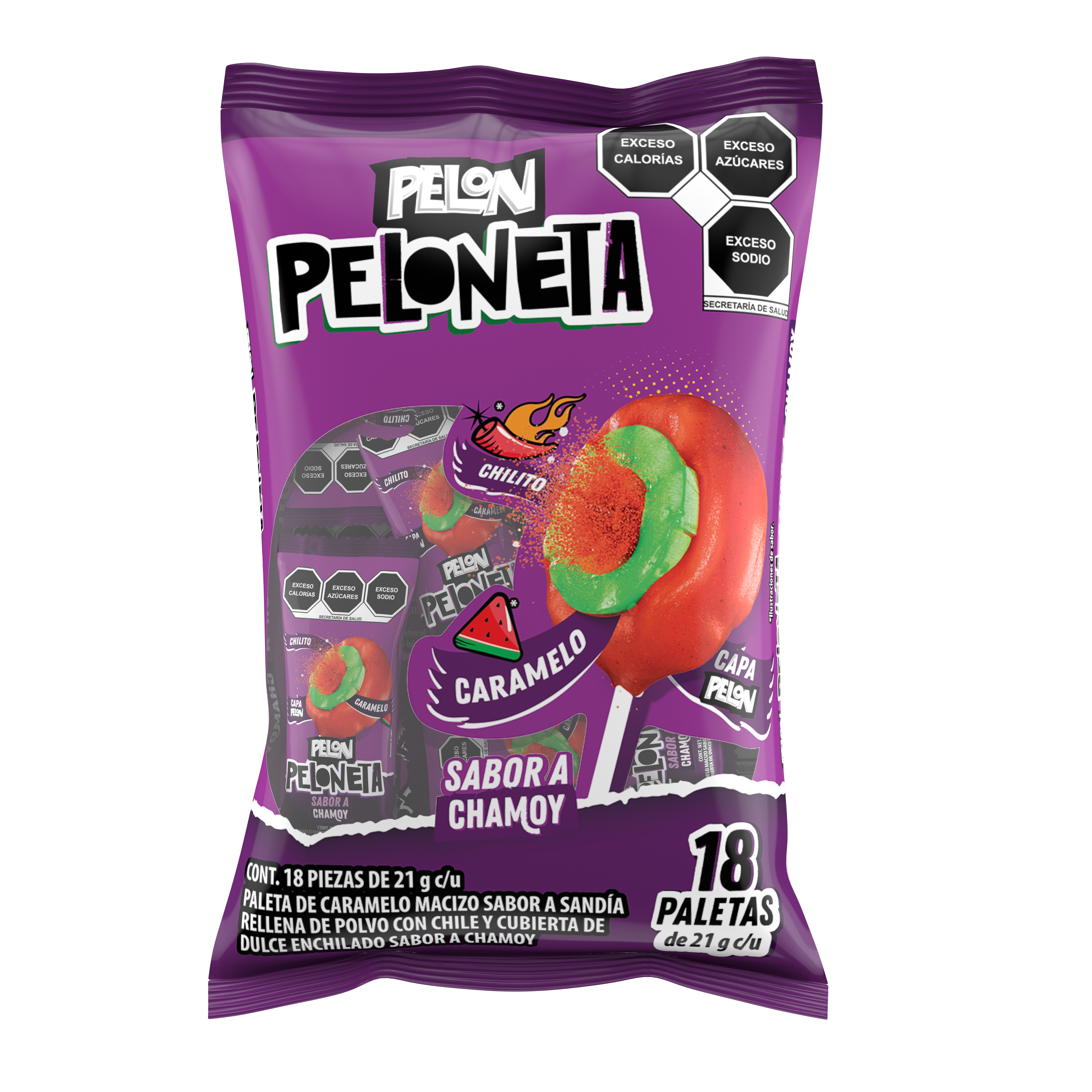 HYS PELONETA CHAM/SAN 1/18pz (Caja:18dsp)