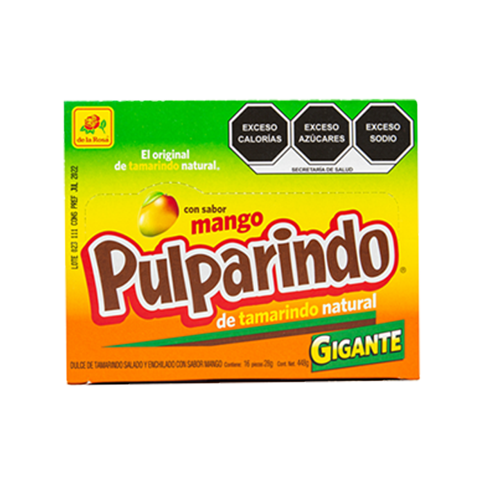 DLR PULPARINDO GTE MANGO 1/16pz (Caja:20dsp)