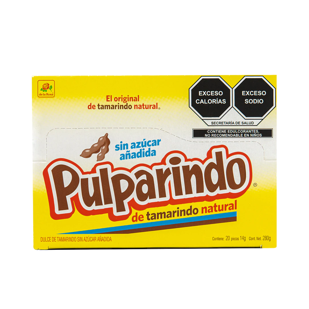 DLR PULPARINDO S/AZUCAR 1/20pz (Caja:12dsp)