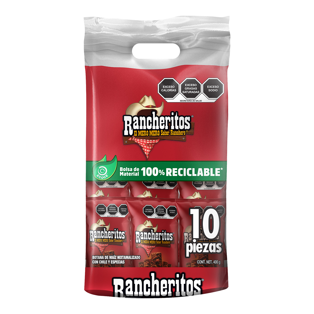 SABRITAS RANCHERITOS TPACK 1/10pz (Caja:5dsp)