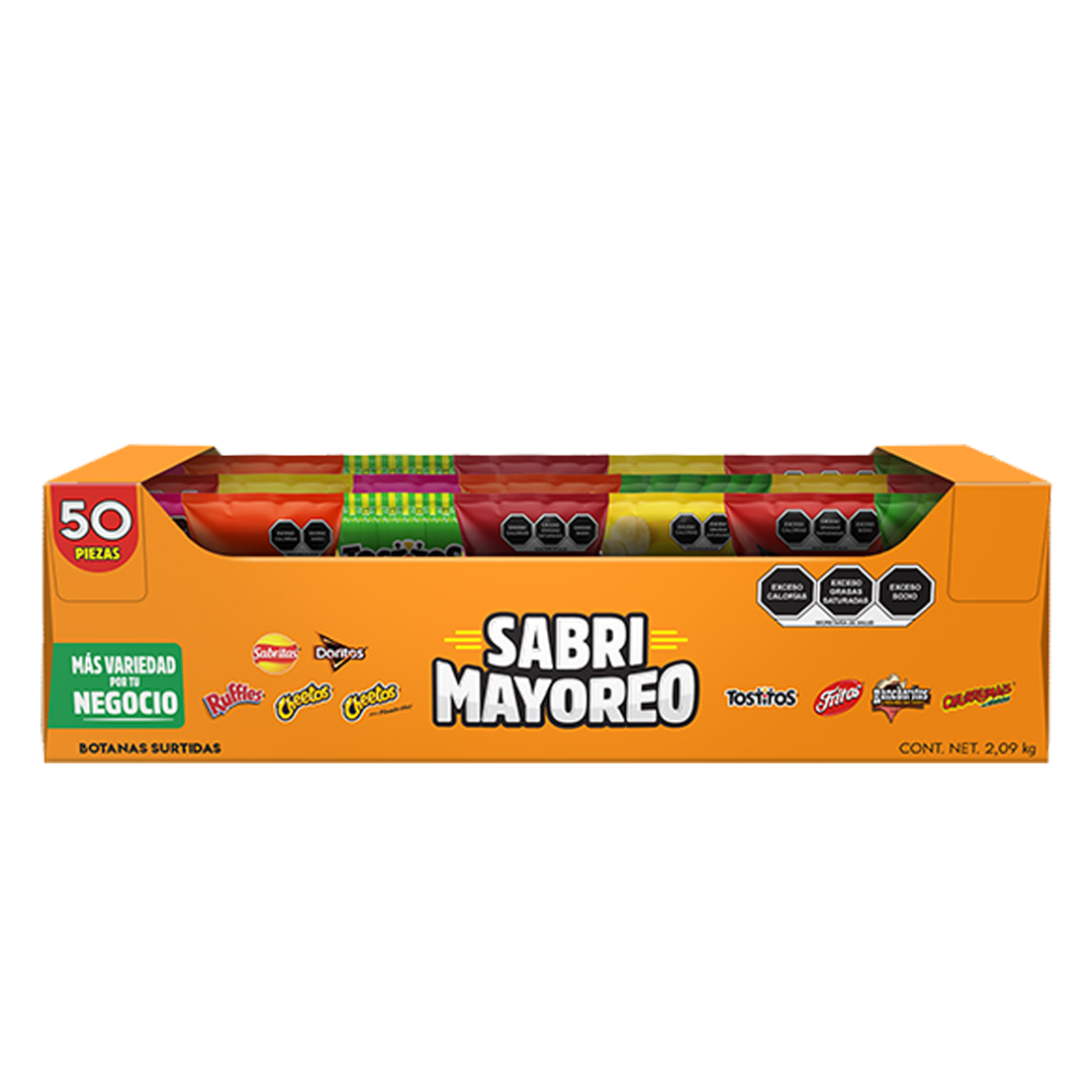 SABRITAS SABRIMAYOREO 1/50pz