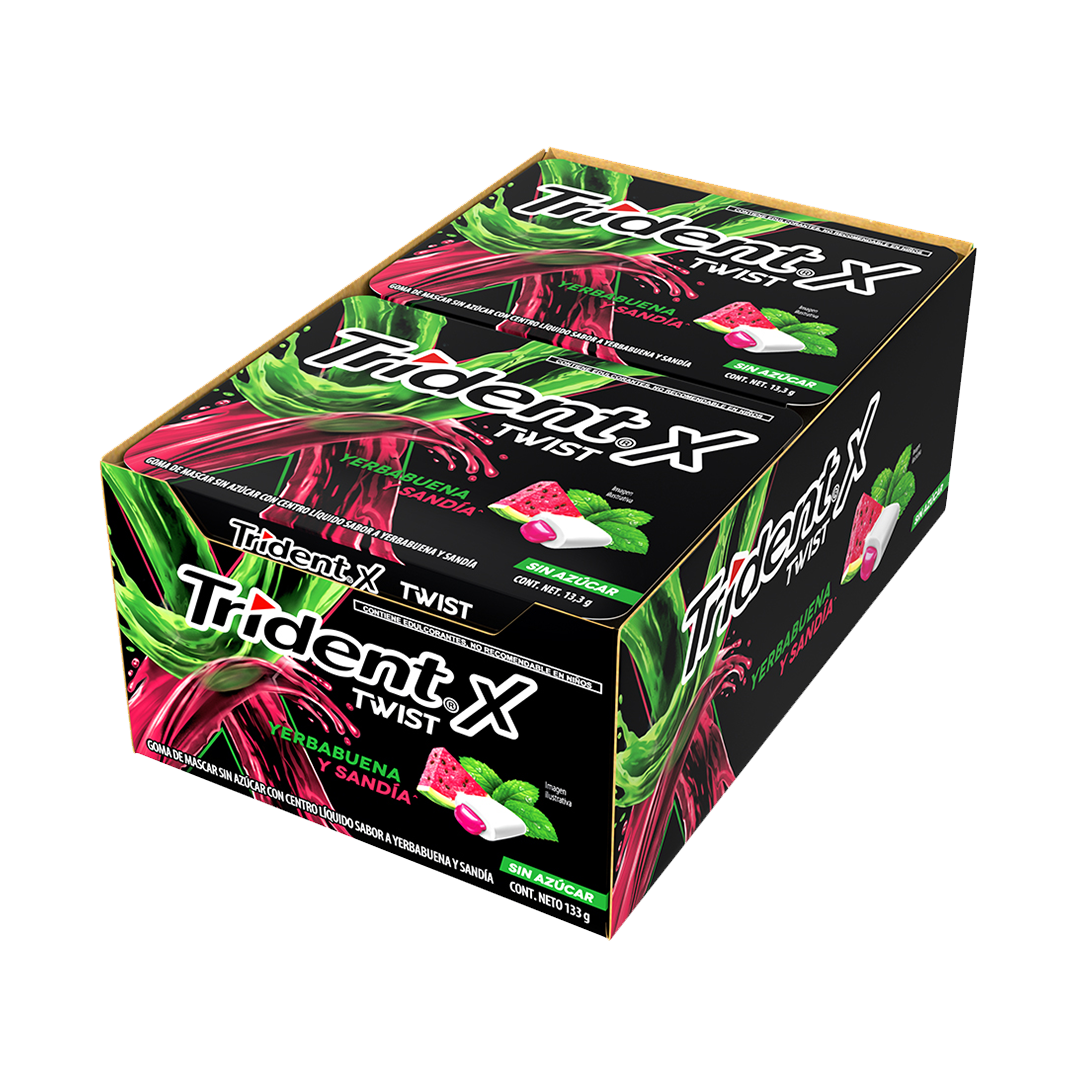 TRIDENT TWIST SPLASH YERB/SNDIA 24/10