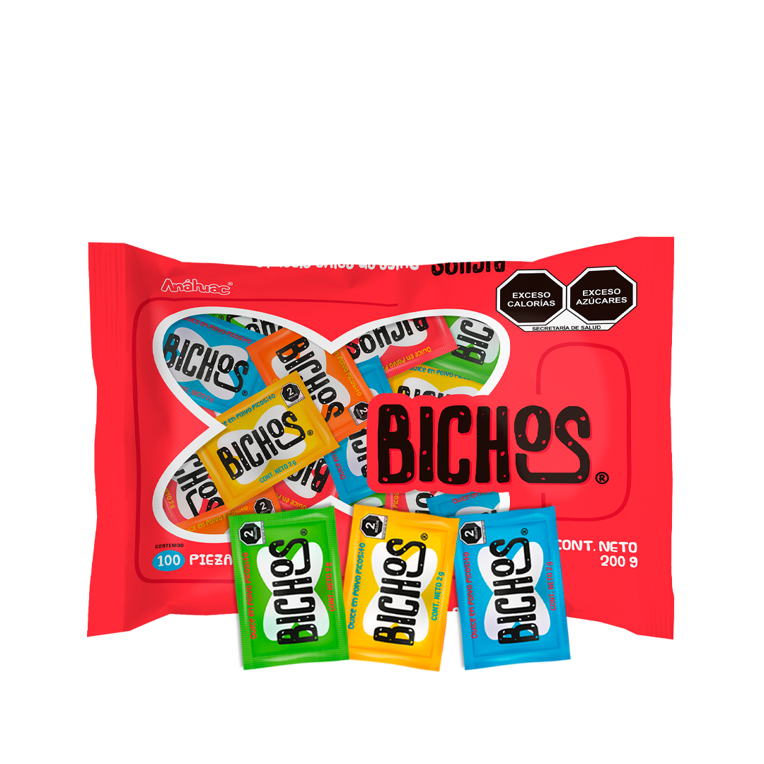 ANAHUAC BICHOS 1/100pzs (Caja: 24dsp)