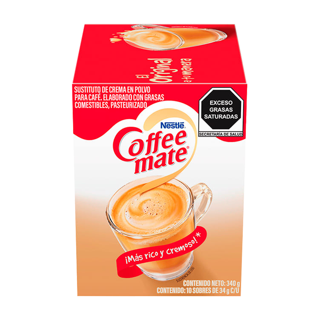NESTLE COFFEEMATE TIRA 34gr 1/10pz (Caja:9dsp)