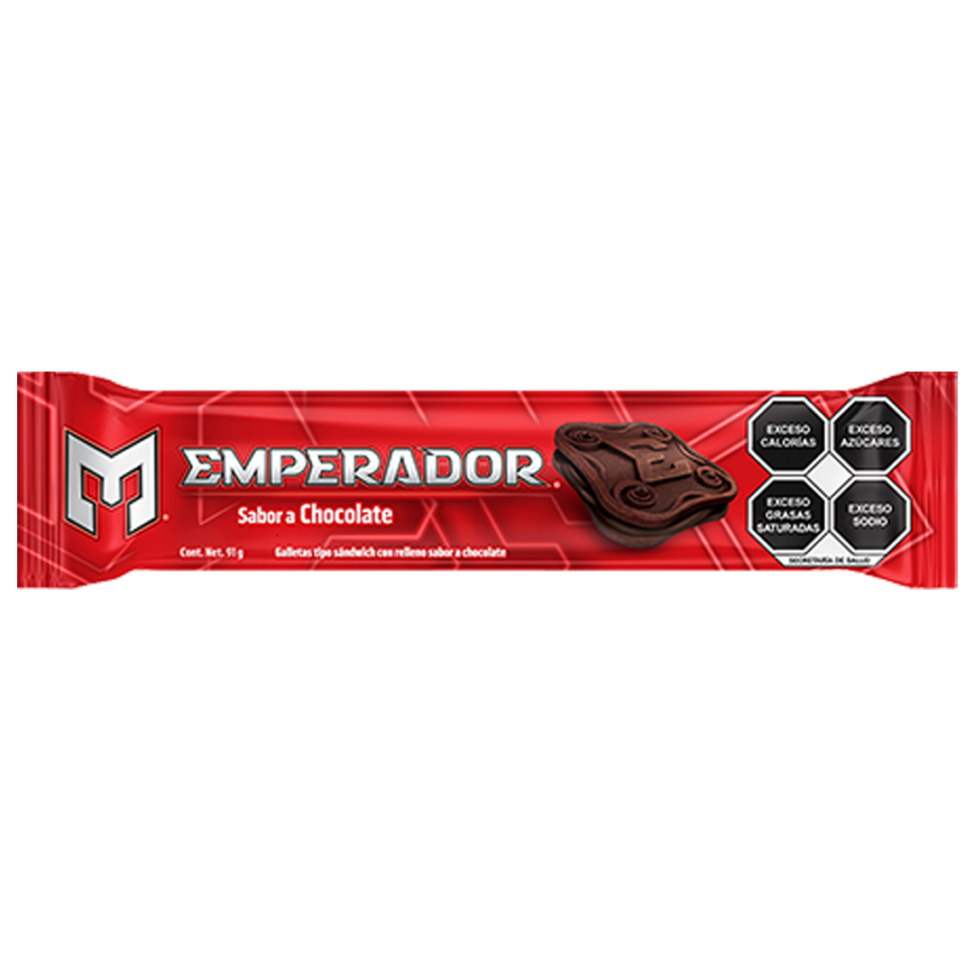 GAMESA EMPERADOR CHOC 4/91GRS (Caja: 4paq)