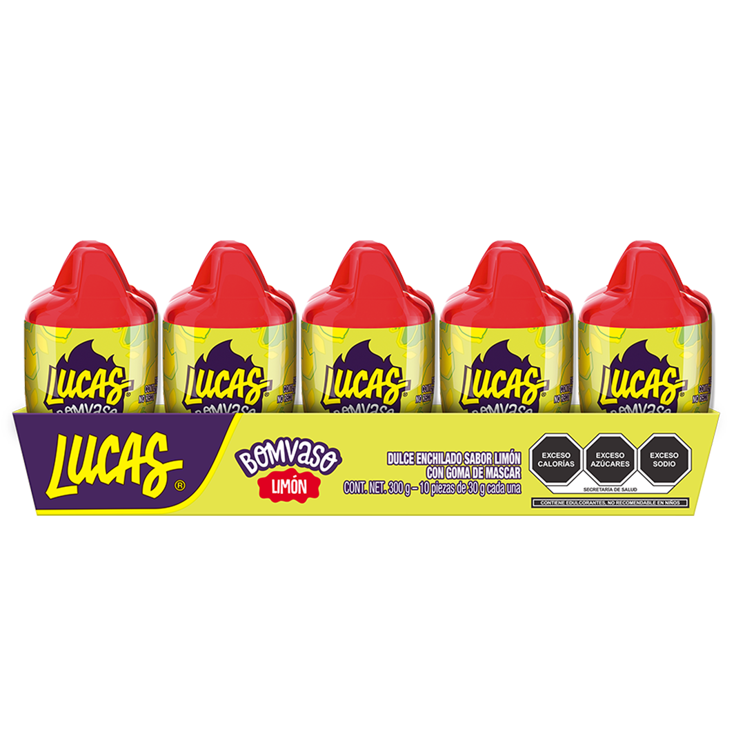 LUCAS BOMVASO 1/10pzs (Caja:24dsp)